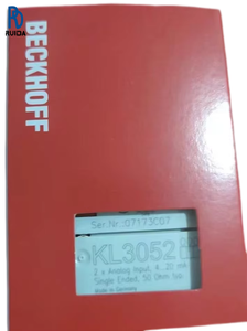 โมดูล PLC KL3052 โมดูลอินพุตดิจิตอล โมดูลควบคุมระบบอัตโนมัติทางอุตสาหกรรม โมดูลควบคุมลอจิกแบบตั้งโปรแกรมได้ โมดูลอุตสาหกรรมต่อเนื่อง - Product Image 1