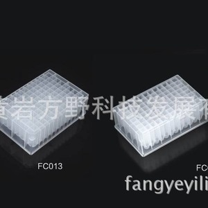 จานเพาะเชื้อแบบหลุมลึก FAY FC013 ขนาด 2.2 มล. 96 หลุม รูปทรงสี่เหลี่ยม ฐานรูปตัววี  แบบใส ใช้แล้วทิ้ง สำหรับห้องปฏิบัติการ - Product Image 2