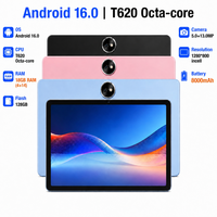 Tablet Android 16 11 Inci dengan Keyboard Incell 20GB 128GB Baterai 8000mAh Tab Tablette Tablet PC T620 Octa Core 2.2GHz 5G WiFi