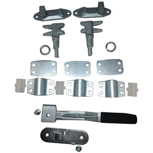 Nouveau kit de verrouillage à tige pour porte de remorque en acier doux zingué, pour conteneur de camion OD22mm - Product Image 1