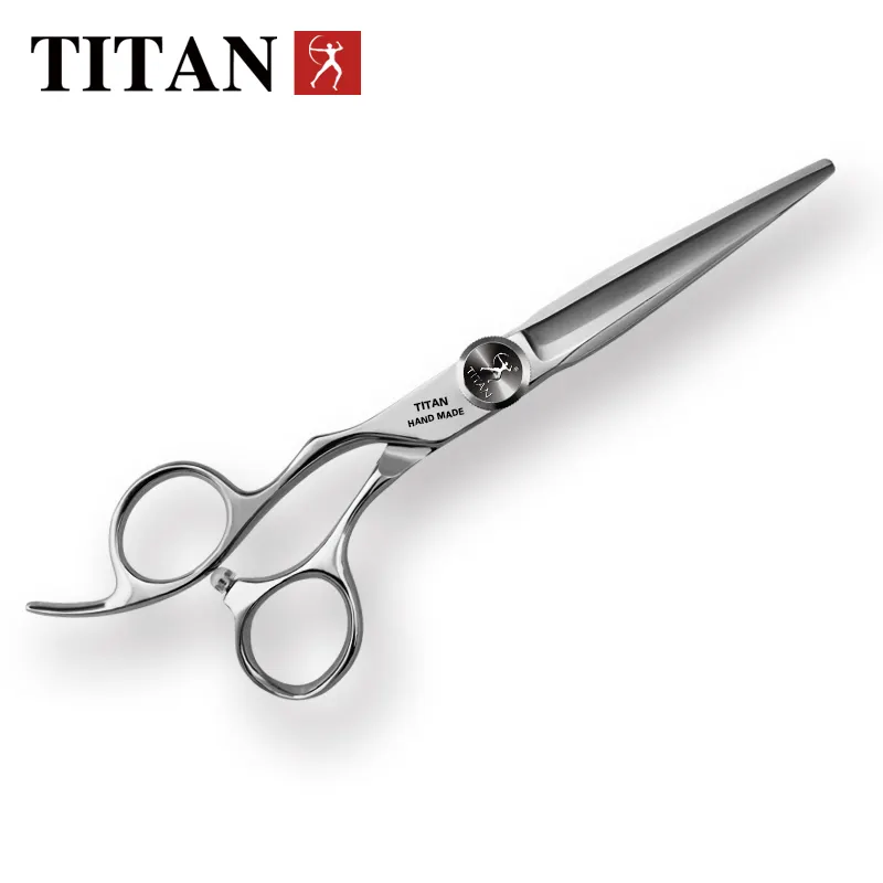 טיטאן מקצועי שיער כלים vg10 פלדה 6.0 אינץ שמאל ידית שיער חיתוך בארבר חיתוך דליל מספריים