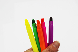 Unico stile promozionale simpatico Gel solido contorto <span class=keywords><strong>evidenziatori</strong></span> pennarello pastello bibbia - Product Image 3