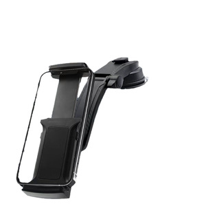 Soporte para teléfono de coche, soporte para rejilla de ventilación, plástico negro, multifunción, tipo clip para salpicadero 985A - Product Image 1