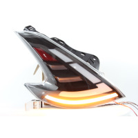 Feux arrière LED complets DK Motion pour Nissan 370z Z34 2008-2019, état neuf, systèmes d'éclairage automobile, accessoires de voiture