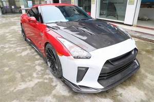 ชุดแต่งสไตล์ <span class=keywords><strong>Top</strong></span> <span class=keywords><strong>Secret</strong></span> สำหรับ Nissan GTR <span class=keywords><strong>R35</strong></span> ทำจากวัสดุกึ่งคาร์บอนไฟเบอร์ ประกอบด้วยกันชนหน้า กันชนหลัง สเกิร์ตข้าง สปอยเลอร์ฝากระโปรง - Product Image 3