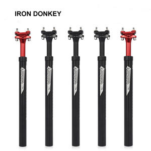 IRONDONKEY vtt route vélo <span class=keywords><strong>amortisseur</strong></span> 400mm montagne vélo siège colonne Tube 27.2/28.6/30.4/30.9/31.6mm - Product Image 6