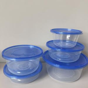 12oz Takeaway Box <strong>Plastic</strong> Containers Transparent Storage Food Safe <strong>Round</strong> <strong>Plastic</strong> <strong>Bowl</strong> - Product Image 1