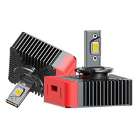 Nouvelle puce CSP 4575 150W D2S D4S Ampoule de phare LED automobile D1S D2S D3S D4S D8S Sans erreur Canbus Phare