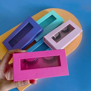 Groothandel Faux Nerts Wimpers Met Op Maat Gemaakte Private Label <span class=keywords><strong>Box</strong></span> Full Strip Wimpers Case Verpakking - Product Image 2