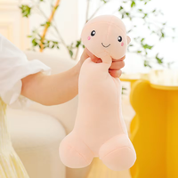 Coussin en peluche long et mignon en forme de nouveauté, en mousse super douce et garnie de cristaux, cadeau idéal pour la Saint-Valentin, pour adultes Oronora