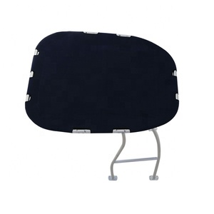 T-top robuste Pro Plus pour bateau à console centrale, cadre en aluminium anodisé avec auvent bleu marine - Product Image 2