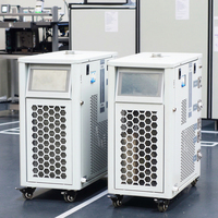 Refroidisseur de glycol de laboratoire 10L, refroidisseur d'eau industriel à recirculation avec commande numérique automatique, pompe à moteur