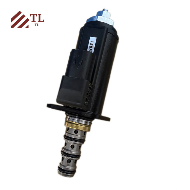 Solenoid Valve KDRDE5K-31/30C50-140-T 24V for Sany SY215C-9 SY225C-9 SY235C-9 Kobelco SK200-5 SK210-8 SK260-8 Excavator