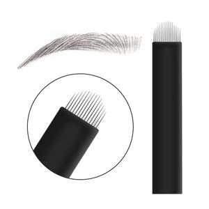 0.22Mm 14u Hoge Kwaliteit Professionele Naald Permanente Make-Up Tattoo Naald Cartridge Membraan Tattoo Naald Prijs - Product Image 5