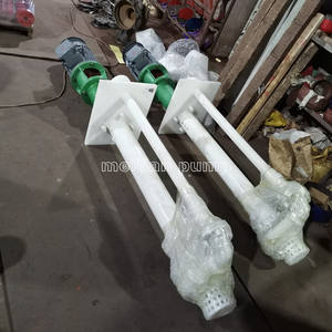 Pump material plastik tahan korosi pompa semibenam untuk kalium klorat KClO3 - Product Image 5