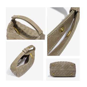 Ultime Tendenze: Borse a Spalla Hobo da Donna in Finta Pelle Scamosciata con Manico Regolabile – Novità Direttamente da Guangzhou - Product Image 6
