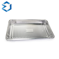 Plateau jetable en papier d'aluminium pleine grandeur Boîte alimentaire en forme de rectangle pour plats à emporter pour la cuisson au barbecue Type de plastique PP pour casseroles en aluminium