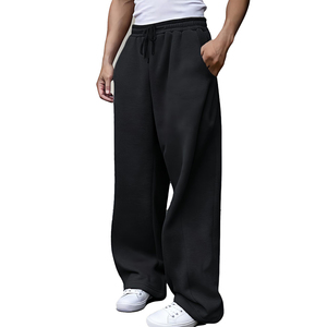 <span class=keywords><strong>Pantaloni</strong></span> Larghi da <span class=keywords><strong>Uomo</strong></span> Stile Baggy 2025 Autunno Inverno, <span class=keywords><strong>Pantaloni</strong></span> della <span class=keywords><strong>Tuta</strong></span> in Pile, Abbigliamento Casual Streetwear, Joggers Larghi <span class=keywords><strong>con</strong></span> Coulisse in Vita - Product Image 4