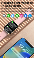 Bracelet intelligent pour adultes, tendance, avec suivi de la fréquence cardiaque, de la pression artérielle et de la santé, appareil portable intelligent pour homme et femme