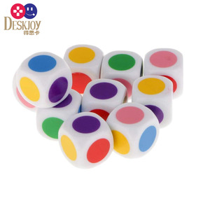 Deskjoy <span class=keywords><strong>ลูกเต๋า</strong></span>หก<span class=keywords><strong>ด้าน</strong></span>พลาสติก16มม. <span class=keywords><strong>แต่ละ</strong></span>ชิ้นมี20ชิ้นแบบหน้าเหลี่ยมเปล่าอุปกรณ์การเรียนการสอนในห้องเรียนและเกมเครื่องมือการศึกษา - Product Image 2