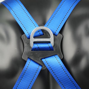 <span class=keywords><strong>Harness</strong></span> Pengaman Jatuh Seluruh Tubuh dengan Bantalan Penyangga Punggung dan Gesper Penghubung Cepat - Product Image 5