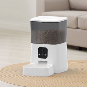 Distributeur automatique intelligent pour <span class=keywords><strong>animaux</strong></span> <span class=keywords><strong>de</strong></span> <span class=keywords><strong>compagnie</strong></span> avec alimentation programmée, contrôle <span class=keywords><strong>à</strong></span> distance par application, double alimentation, matériaux sûrs pour les aliments, pour chats et chiens - Product Image 1