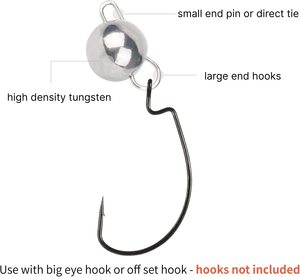 मछली पकड़ने का सामान किट सेट/10g/15g/21g दौर टंगस्टन <span class=keywords><strong>molds</strong></span> वजन मत्स्य पालन लीड sinkers मछली पकड़ने के जाल के लिए - Product Image 6