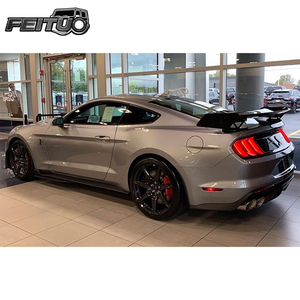 Kit de carrocería a <span class=keywords><strong>precio</strong></span> de fábrica, material PP, parachoques, faldones laterales, alerón trasero, kit aerodinámico para <span class=keywords><strong>Mustang</strong></span> 2015-2017, actualización a GT500 - Product Image 6