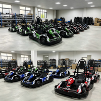 Kart électrique haute puissance à transmission directe, voiture de course à grande vitesse pour drift, usage commercial pour parcs d'attractions, enfants et adultes