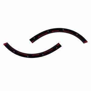 Tesla Model X Door <b>Wheel</b> Arch Weather Shields Black <b>Plastic</b> 1045895-00-E 1045890-00-E - Product Image 1