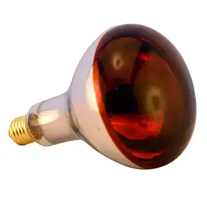 赤外線ヒートライトランプe27電球100w 150w 250w (230v) 赤外線理学療法ランプ