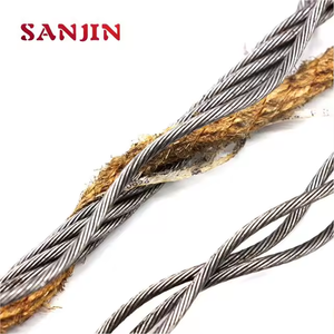 Bộ phận thang máy Wuxi phổ 6/8/10/11/12/13/16mm thang máy dây thép dây kéo thang máy - Product Image 3