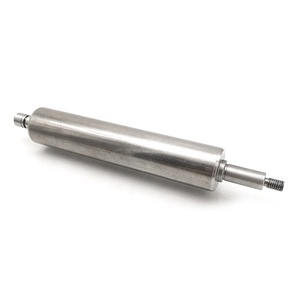 Rouleaux De Rechange For Convoyeurs, Rouleaux De Bande Transporteuse Non Motorisés En Acier Inoxydable Commerciaux For Usines, Entrepôts, Ateliers De Menuiserie, Rouleaux à Mouvement Fluide(25mm/1in,L