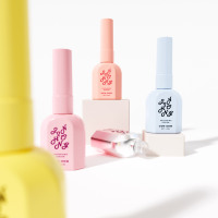 Flacon de vernis à ongles vide en verre de luxe pour cosmétiques, 12 ml, avec logo personnalisé, haut de gamme