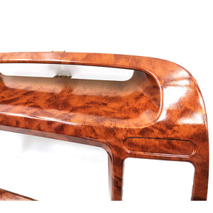 Wood Grain Center Air Vent Panel For Toyota Camry 2003-2006 Dash Frame <b>Kit</b> Plastic <b>Polished</b> Finish - Product Image 3