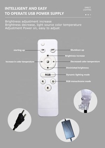 Sml LED video ánh sáng phẳng-bảng điều chỉnh điền vào đèn với điều khiển từ xa nhiếp ảnh LED bảng điều khiển ánh sáng cho live streaming Photo Studio - Product Image 4