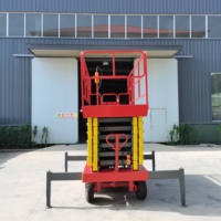 Yeni Model Çekilebilir Makaslı Platform 8m 10m 12m 14m Havadan Çalışma Platformu Mobil Elektrikli Kaldırma Platformu Çok Satanlar