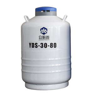 Tanque <span class=keywords><strong>de</strong></span> Nitrógeno Líquido Criogénico <span class=keywords><strong>de</strong></span> 30 Litros con Boca <span class=keywords><strong>de</strong></span> 80 mm para Tubos <span class=keywords><strong>de</strong></span> Criogenia - Product Image 3