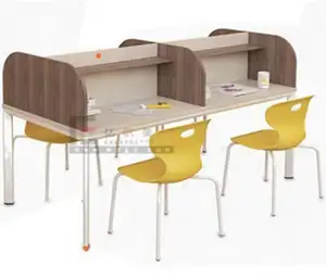 Hot-selling School Library Furniture Students Study Carrels for Sales