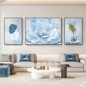 Creative cristal porcelaine moderne verre peintures murales art abstrait travail peinture salon décoration - Product Image 6