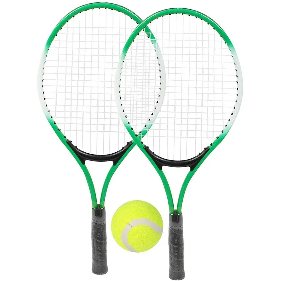 2 giocatori racchetta da tennis di buona qualità mini 21 ''logo personalizzato e design racchette da tennis