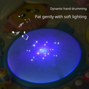 Table d'activités musicales pour bébé, table de jeu d'apprentissage Montessori avec lumières et sons, jouet éducatif précoce pour nourrissons et tout-petits, cadeau - Product Image 6