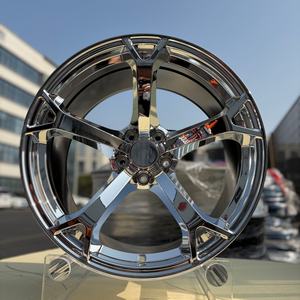 Тройные хромированные Серебристые кованые колеса в стиле Nismo 19 дюймов 5x118,3 в наличии для Nissan 350Z 370Z Infiniti G35 <span class=keywords><strong>G37</strong></span> Q50 Q60 V1 колеса - Product Image 3