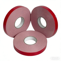 Ruban adhésif double face en mousse PE avec adhésif acrylique sensible à la pression, ruban de masquage en polyéthylène, rouleau jumbo pour voiture