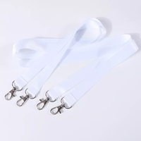 Großhandel Günstige Versandkosten Individuelles Logo Sublimationsdruck Polyester Ausweiskartenhalter Halsbänder für Veranstaltungen