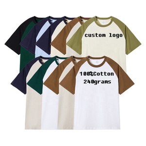 Ropa deportiva para hombre, ropa de gimnasio, camisetas de entrenamiento lisas de algodón, camisetas deportivas blancas de cuello redondo personalizadas - Product Image 5