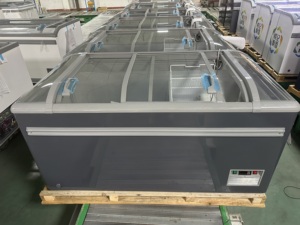 Kenkuhl, морозильная камера для замораживания фрикаделек, левая и правая Раздвижная стеклянная дверная морозильная камера - Product Image 6