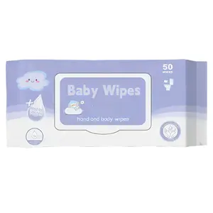 2023 OEM Johnsons Baby Wipes em Bulk Cleansing Wet Wipes