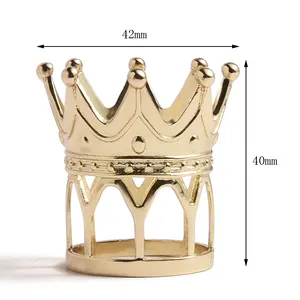 Wholesale Luxury Crown Modern Creative Metal Tabletop Decor Hotel Home Office Desk Decoration Ornament