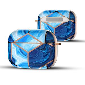 Funda brillante para <span class=keywords><strong>AirPods</strong></span> <span class=keywords><strong>Pro</strong></span>, carcasa personalizada para <span class=keywords><strong>AirPods</strong></span>, diseño de mármol dorado galvanizado, <span class=keywords><strong>2021</strong></span> - Product Image 1